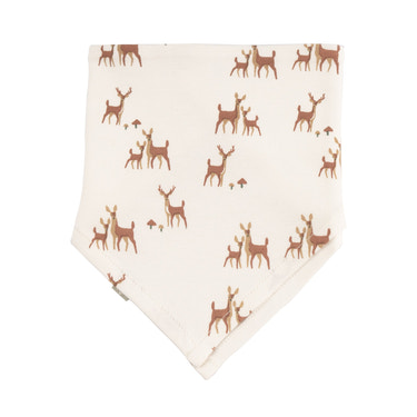 kerchief bib | deer to my heart