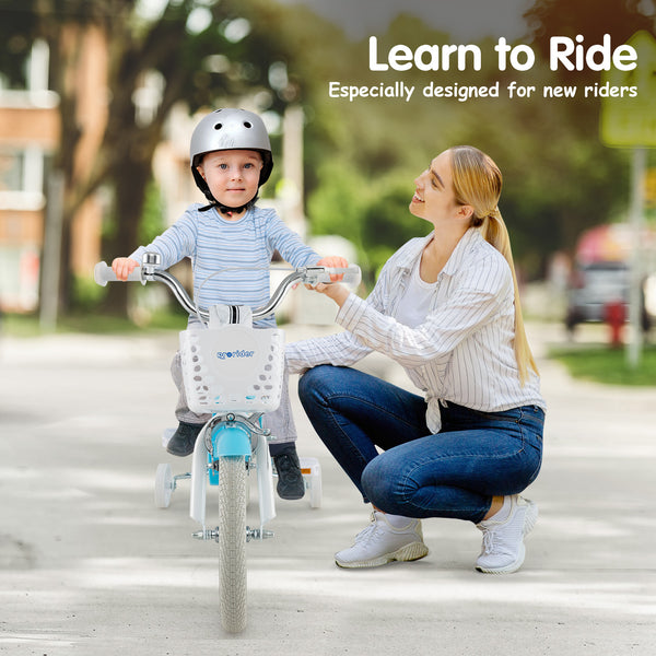 14/16/18 Inch Kids Bike with dual brakes and adjustable seat, perfect for young riders in Toys & Hobbies category.