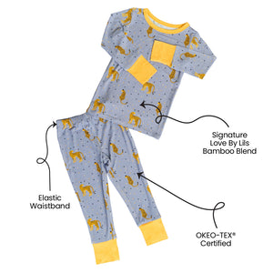 Birthday 2024 Bamboo 2-Piece Long Sleeve Set