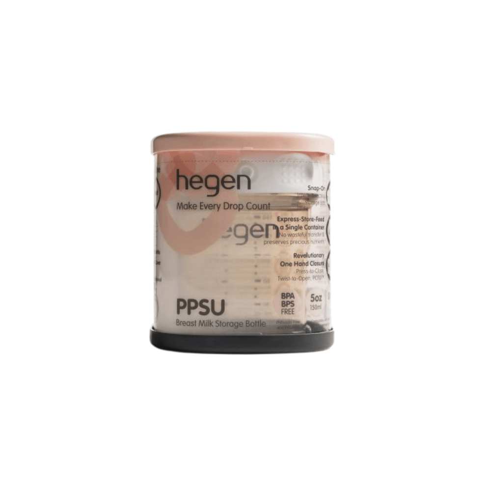 Hegen PCTO™ 150ml Breast Milk Storage Container in PPSU, ideal for safe and convenient milk storage.