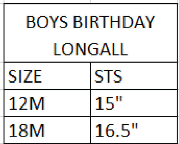 Boys Smocked First Birthday Jon Jon