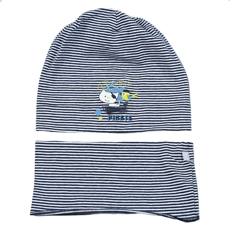 Boys Hat Alan with Scarf - Cozy beanie set for stylish warmth in chilly weather. Perfect for little adventurers!