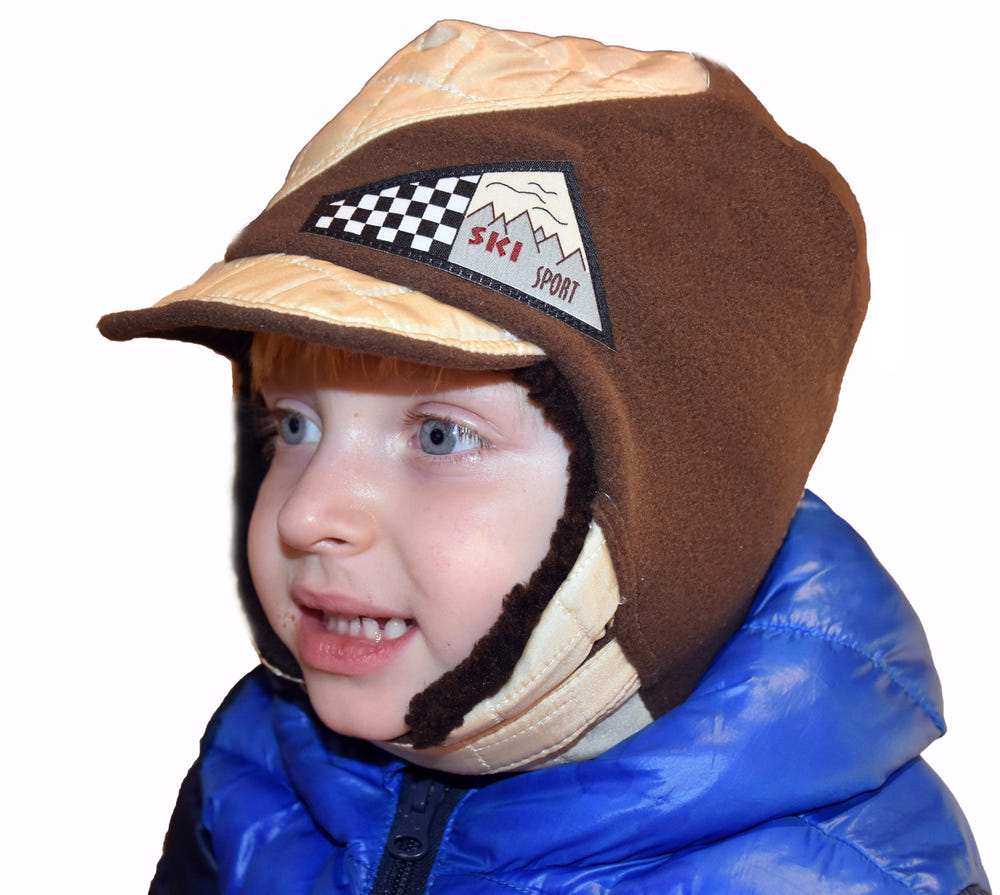 Boys Winter Trapper Hat - Cozy beanie for boys, perfect for cold weather adventures.