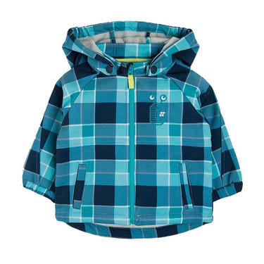 Boys Flannel Lined Wind Buster Jacket - Cozy and stylish coat for boys, perfect for chilly weather.
