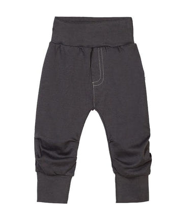 Boys Charcoal Fox Pants - stylish and comfortable pants for toddlers. Perfect for everyday wear.
