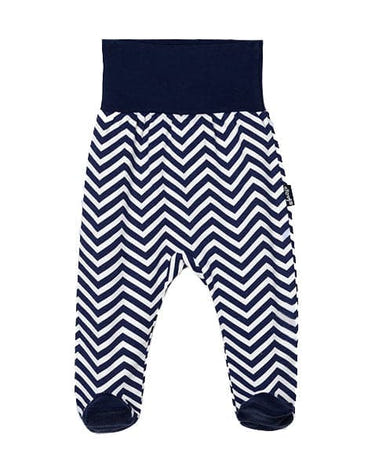 Boys Whale Footed Pants - Cute and comfy baby pants for little ones, perfect for playtime and cozy wear.