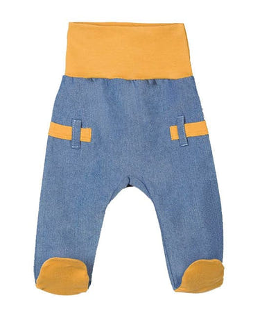Boys Wild West Footed Pants - Cozy and stylish baby pants for little cowboys.