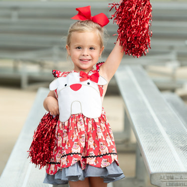 Bulldog Dress - MOOGCO Baby