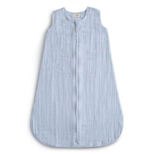 Organic cotton sleep bag for babies, shown at angle 7, soft and safe for a cozy night's sleep.