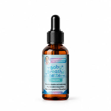 Garner's Garden Breathe Better Baby Drops eucalyptus oil calming