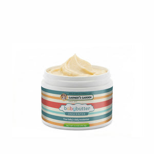 Garner's Garden Shea Baby Body Butter Unscented Lavender 10 oz
