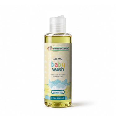 Garner's Garden Natural Organic Baby Wash Unscented Lavender