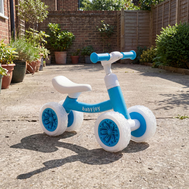 Baby Balance Bike with Adjustable Handlebar and Seat with Lighting Wheels