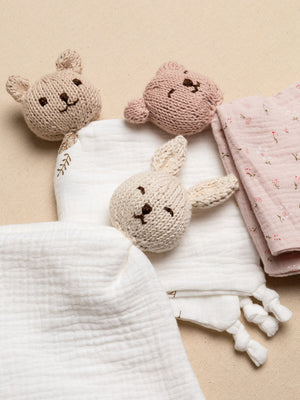 Baby Comforter Hand-Knitted