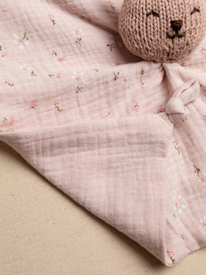 Baby Comforter Hand-Knitted