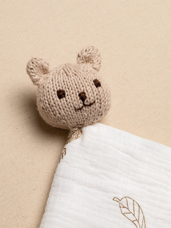 Baby Comforter Hand-Knitted
