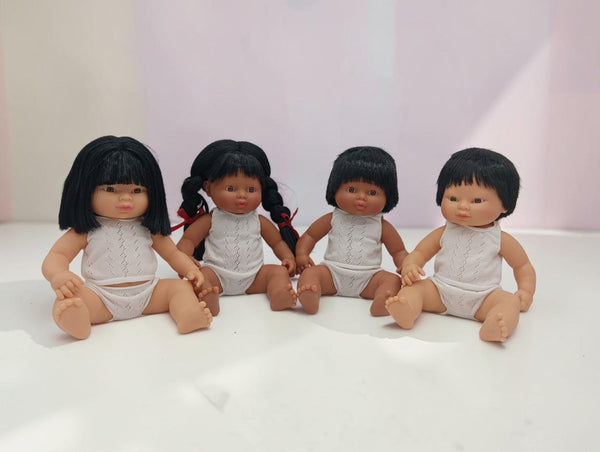 Bebenita 12" Baby Girl Doll - Juneau | Unscented & Fully Clothed (Arriving Soon)