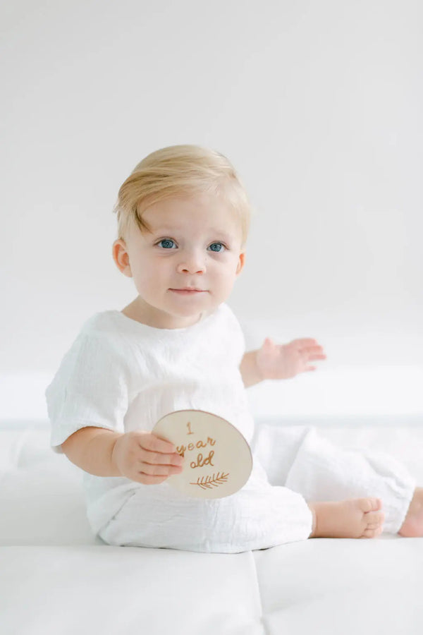 Baby Milestone Cards - Baby Keepsake - Baby Gifts - MOOGCO Baby