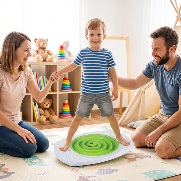 Balance Board Maze for Kids with 3 Maze Discs and 140 lbs Capacity