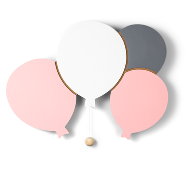 LumiDreams Balloon Wall Light | Safe LED Nursery Nightlight