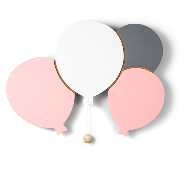 LumiDreams Balloon Wall Light | Safe LED Nursery Nightlight