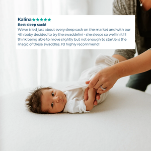 Swaddelini Bamboo Blend Beige Swaddle Sleep Sack 3D-knit