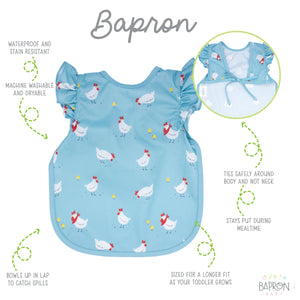 Little Chickies Flutter Bapron SALE **PRESCHOOL SIZE ONLY**