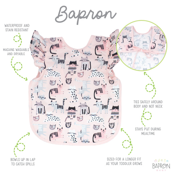 Kitty Flutter Bapron