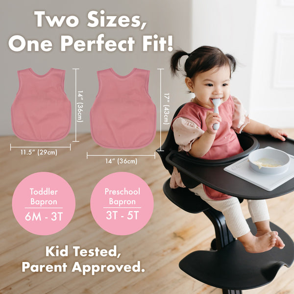 Solid Blush Minimalist Bapron