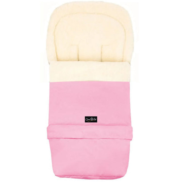 Barbie Pink Organic Wool Adjustable Footmuff