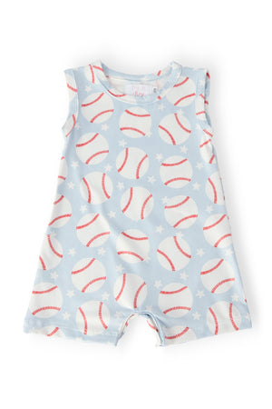 Baseball Shorty One-Piece