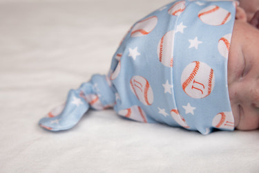 Knotted Baby Hat - Soft Infant Knot Hat | Comfortable Baby Headwear for Boys