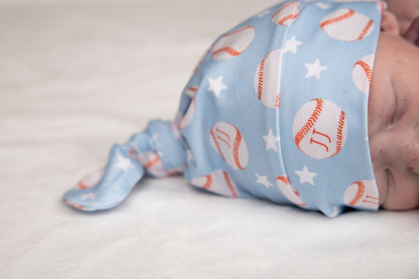 Knotted Baby Hat - Soft Infant Knot Hat | Comfortable Baby Headwear for Boys