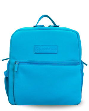 Sarah Wells Fiona Breast Pump Backpack – Neoprene, Machine Washable Bag with Insulated Storage, Laptop Sleeve & Straps