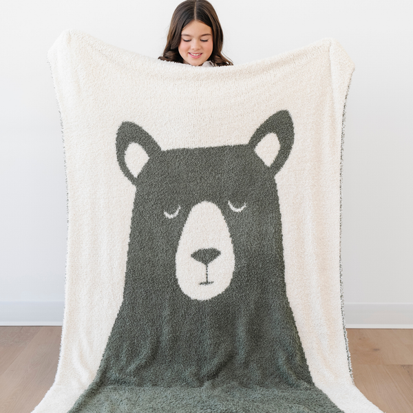 Double-layer Bamboni® toddler blankets in a cozy 30-degree angle, perfect for swaddling and keeping babies warm.