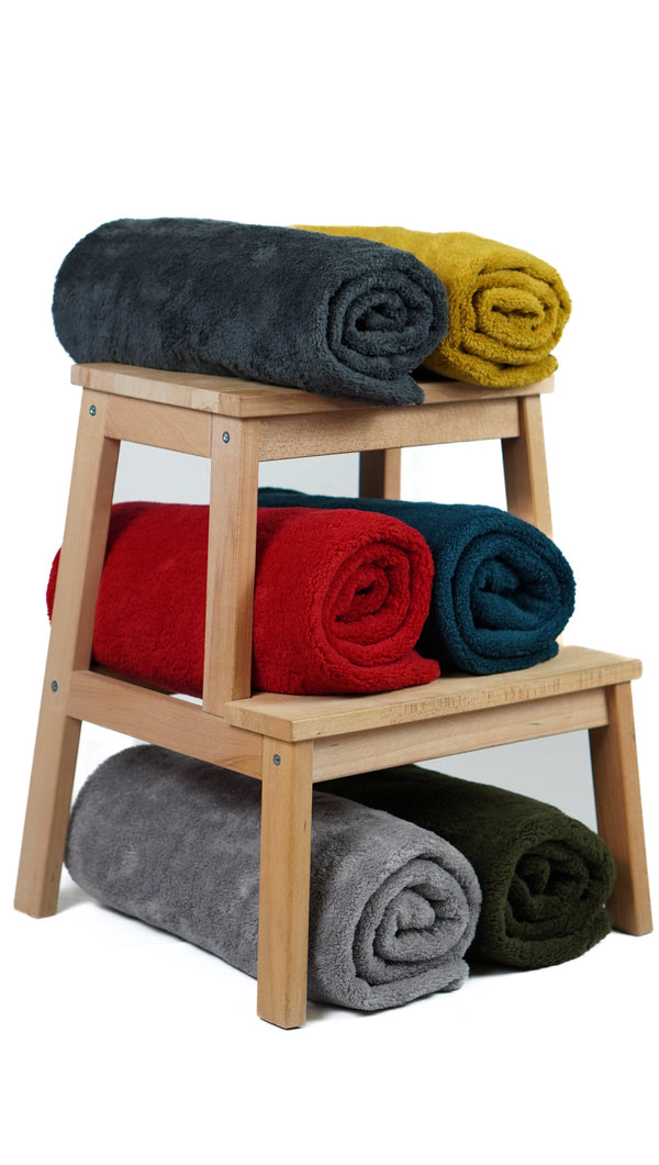 FLEECE FLUFFY BABY BLANKET 40" X 43"
