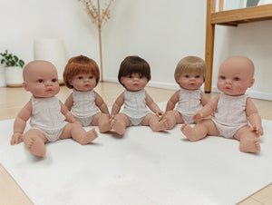 Bebenita 14" Baby Boy Doll - Rhodes | Unscented & Fully Clothed