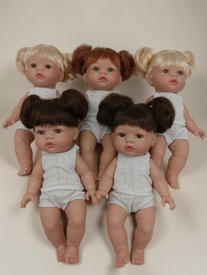 Bebenita 14" Baby Girl Doll - Verona | Unscented & Fully Clothed