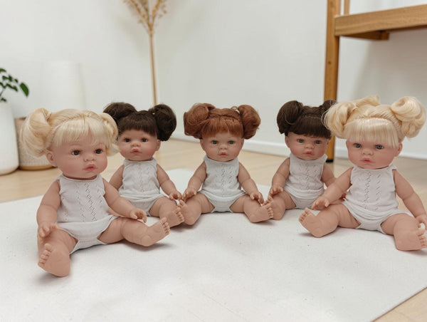 Bebenita 14" Baby Girl Doll - Verona | Unscented & Fully Clothed