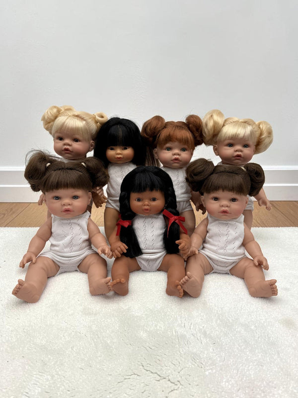 Bebenita 14" Baby Girl Doll - Olympia | Unscented & Fully Clothed
