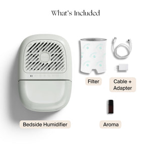 Canopy Bedside Humidifier 2.0 Mold-Inhibiting Dishwasher-Safe
