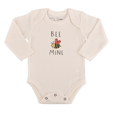 long sleeve graphic bodysuit | bee mine