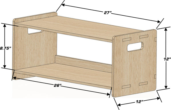 Benny- Toddler Shoe Bench