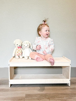 Benny- Toddler Shoe Bench