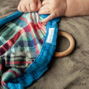 Kanga Care Reversible Teething Blanket Lovey :: Billy