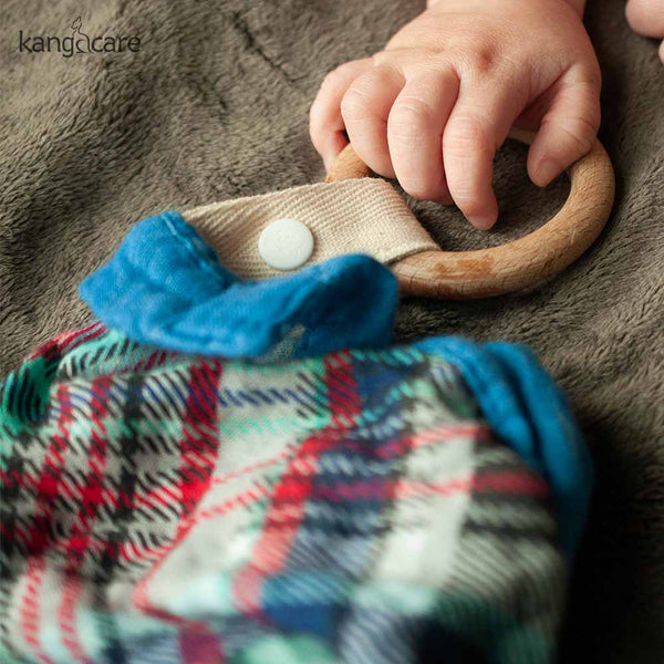 Kanga Care Reversible Teething Blanket Lovey :: Billy