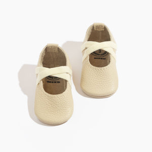 Birch Ballet Slipper Baby Shoe - Soft, stylish ballet slippers for infants, perfect for little dancers.