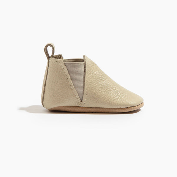 Toasted Birch Chelsea Boot Baby Shoe in angle 3, featuring a stylish design perfect for little feet.