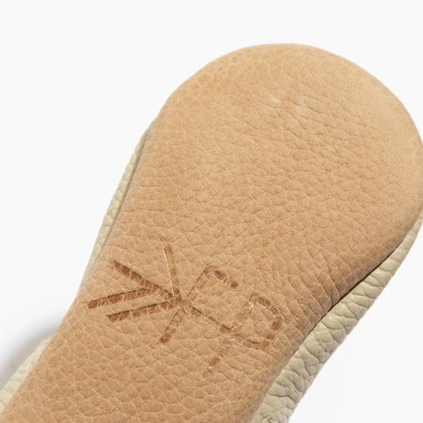 Toasted Birch Chelsea Boot Baby Shoe in angle view, perfect for stylish and comfortable little feet.