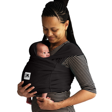 Baby K'tan Breeze Baby Carrier | Black - MOOGCO Baby